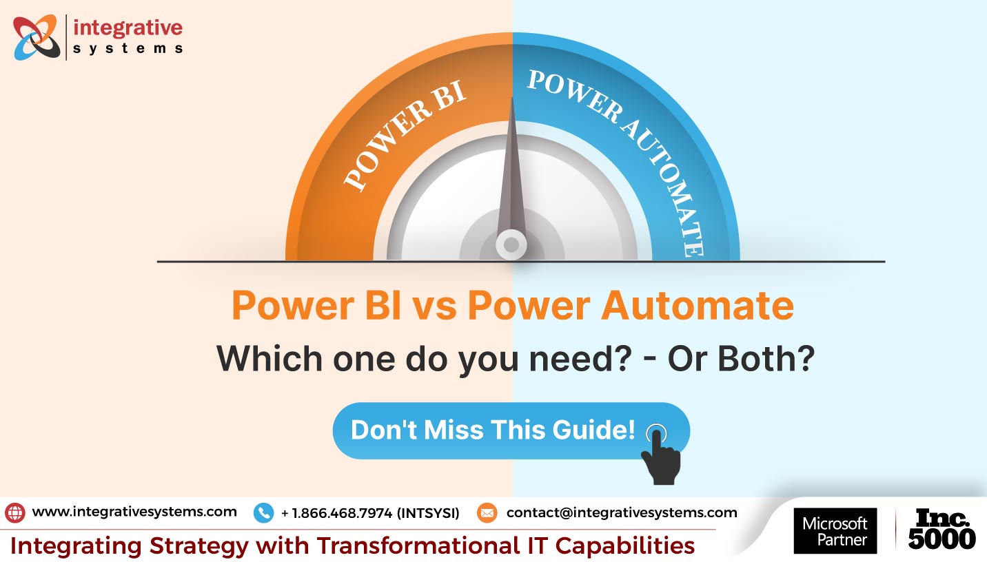 Power BI vs Power Automate