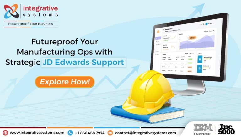 JDE Support Services for Manufacturing Ops