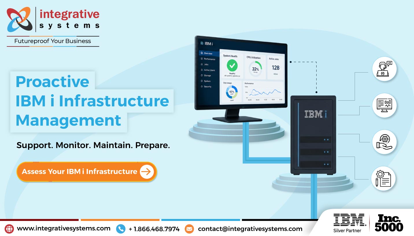 IBM i infrastructure and hardware support for reliable system operations and maintenance